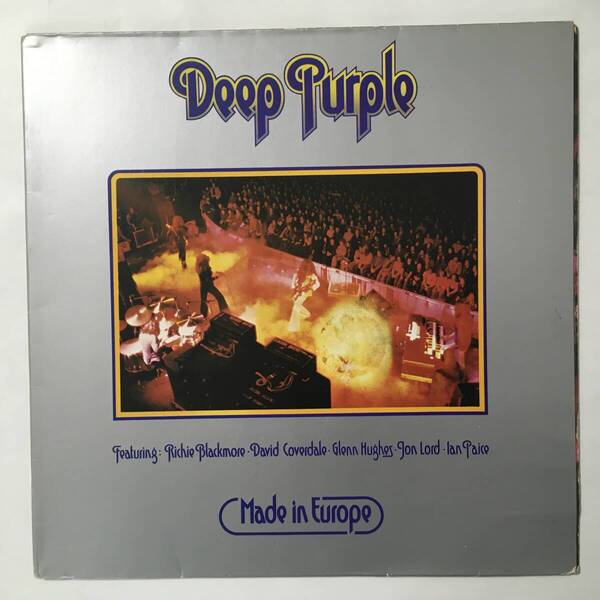 BRAZIL DEEP PURPLE MADE IN EUROPE REISSUE ブラジル盤
