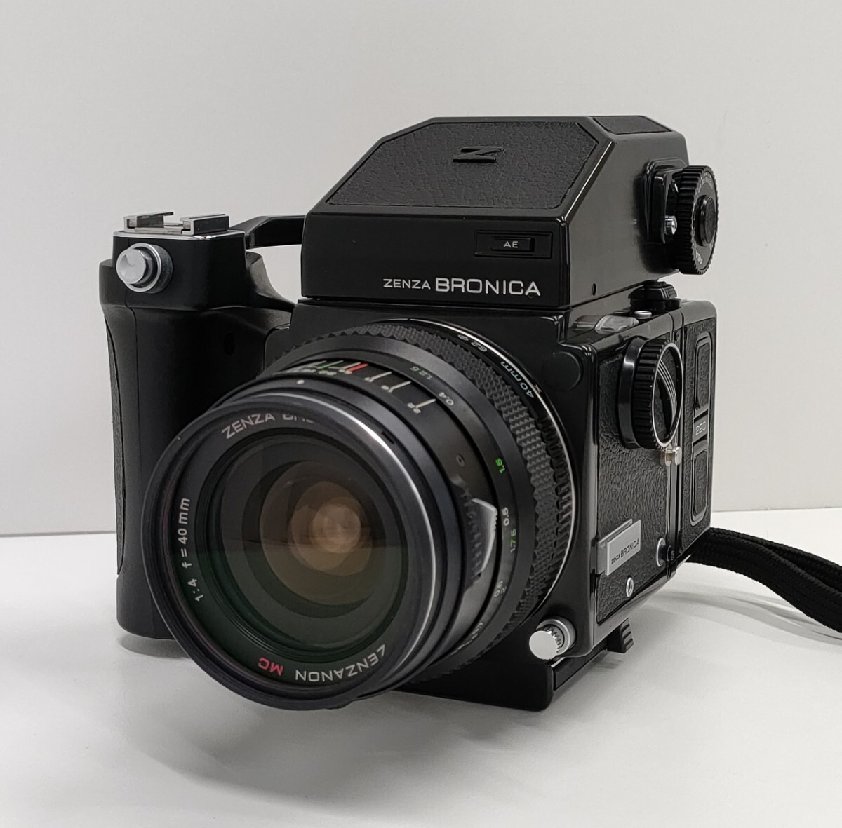 ZENZA BRONICA ETRS 中判フィルムカメラレンズ2個付き 試写あり
