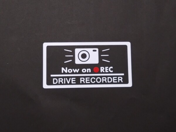 ドライブレコーダーステッカー ドラレコステッカー カッティングシート カーステッカー セキュリティーシール REC