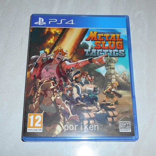 ◆PS4 METAL SLUG TACTICS メタルスラッグ タクティクス 海外版 国内版本体対応/中古