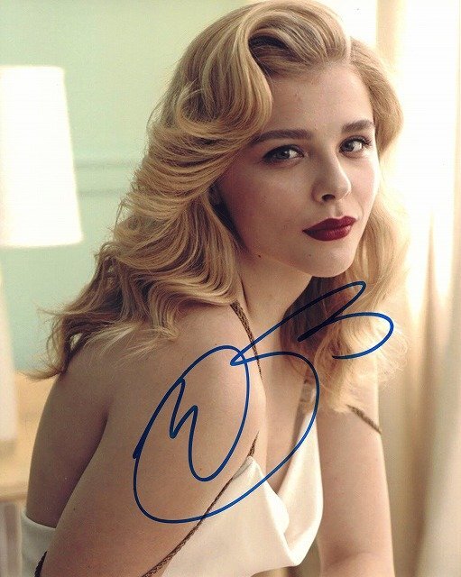 Chloë Grace Moretz クロエ・グレース・モレッツ 直筆サイン入り