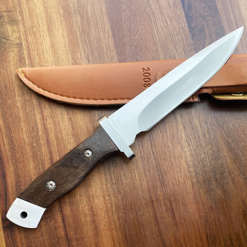 BUCK KNIVES サバイバルナイフ フルタング構造 彩木ハンドル
