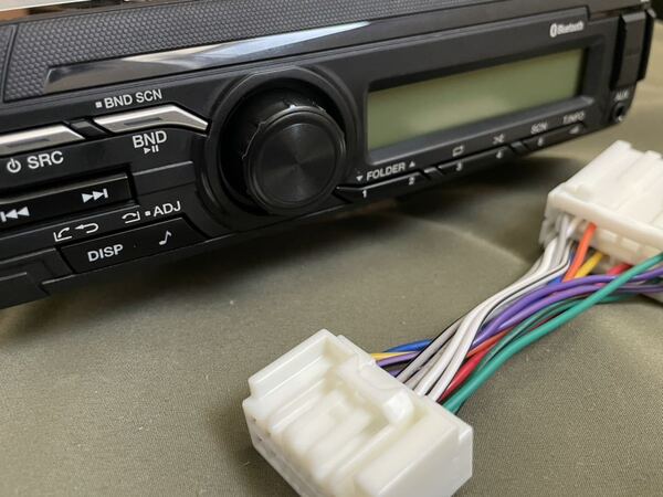 24V ラジオ 新型ラジオ 日野純正 変換ハーネス 14ピンタイプへポン付け いすゞ 三菱ふそう エルフ デュトロ