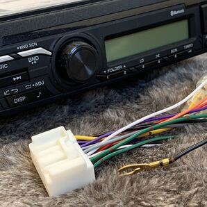 カーラジオ bluetooth クラリオン デッキ ハーネスおまけ 新車外し 12Vラジオ