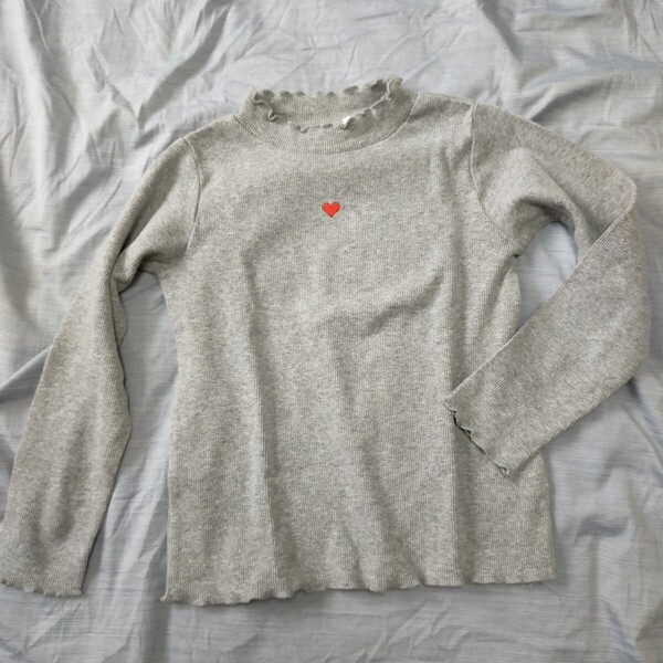 SKAPE エスケープ シシュノン 長袖トップス 120cm カットソー 子供服 キッズ グレー