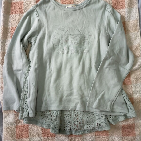 SHOO・LA・RUE シューラルー すみっコぐらし 長袖トップス 130cm 子供服 キッズ ロンT 長袖Tシャツ カットソー