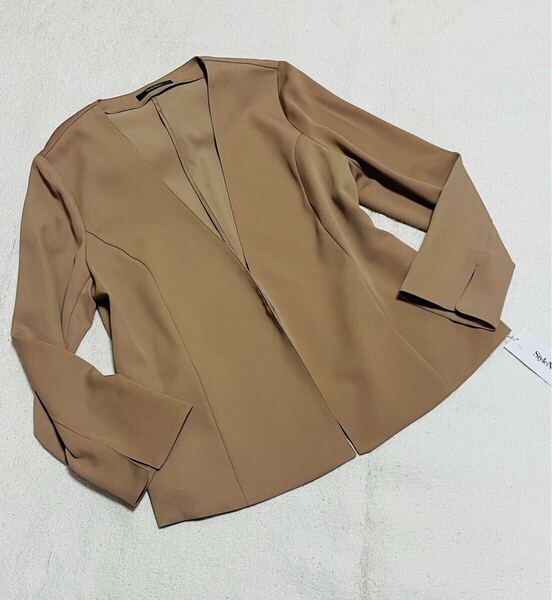 ◇新品15号◇ノーカラージャケット*大きいサイズ*◇Style Note◇