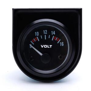新品未使用 ボルトゲージメーター ボルトメーター 数字電圧メーター 電圧メーター 電圧計 DC12V 52mm 8-16v 自動車 車用メンテナンス用品