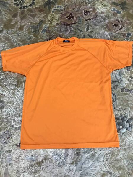 ワークマン吸湿速乾Tシャツ オレンジ サイズL(中古)