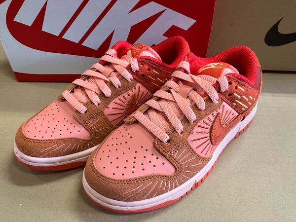 22.5cmナイキウィメンズダンクロー日本未発売【DO6723-800】NIKE WMNS DUNK LOW NH WINTER SOLSTICE TEAM ORANGE/ORANGE-CRIMSON BLISS
