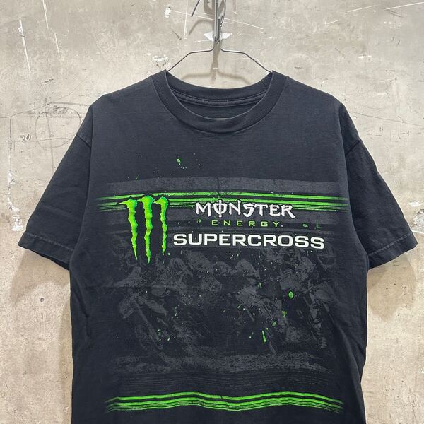 US古着 モンスター MONSTER エナジードリンク Tシャツ 企業物