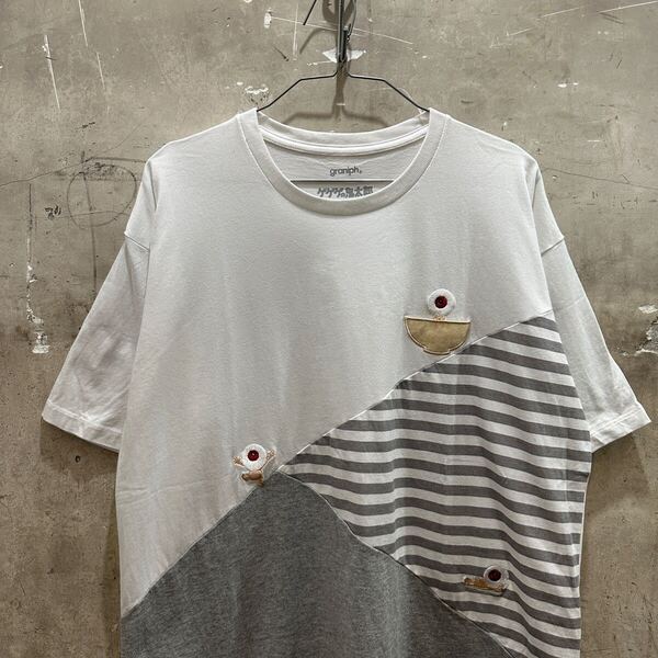 ゲゲゲの鬼太郎グラニフコラボ Tシャツ L 目玉のオヤジ
