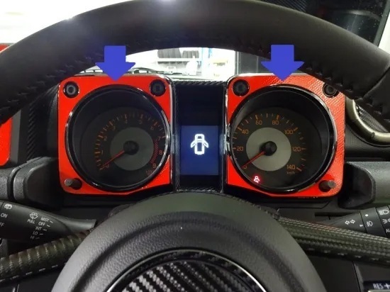 【在庫処分・値引き品】ジムニーJB64W メーターパネルシート AQUASTYLE Y