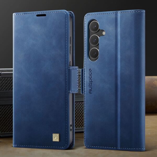 Galaxy S25 レザーケース ギャラクシー s25 ケース galaxy s25 カバー SC-51F SCG31 手帳型 カード収納 パープル