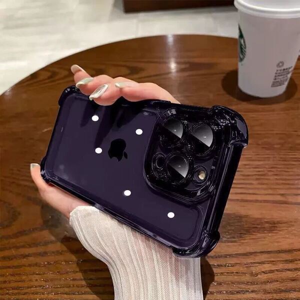 iPhone 13 Pro Max クリアケース アイフォン13 プロ マックス ケース iPhone13 pro max カバー 透明 メッキ加工 耐衝撃 レンズ保護 p