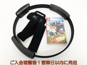 【1円】Switch ソフト リングフィットアドベンチャー リングコン/レッグバンド付き スイッチ 動作確認済 D08-569jy/G4