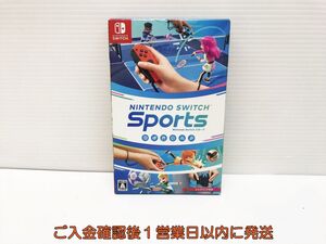 【1円】Switch Nintendo Switch Sports ニンテンドースイッチスポーツ ゲームソフト レッグバンド付き N03-470yk/F3