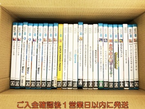 【1円】Wii/Wii U ソフト まとめ売り セット 未検品ジャンク ドラゴンクエスト 毛糸のカービィ スーパーマリオ 等 F02-185hr/G4