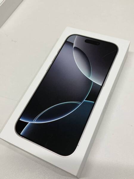 未開封 iphone 16 pro 256GB ホワイトチタニウム 購入証明付き 残債なし