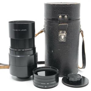 希少 整備品 MTO500 / 3M-5A / 3M-5CA / ZM-5A 500mm F8 ソビエト製 ミラーレンズ M42マウント