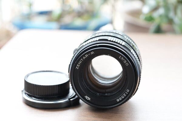 希少 分解清掃済み Zenitar-M 50mm f1.7 M42マウント オールドレンズ 単焦点 2