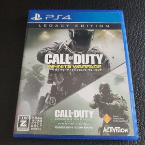 PS4 コールオブ デューティ インフィニット ウォーフェア レガシーエディション モダンウォーフェア リマスタード付き
