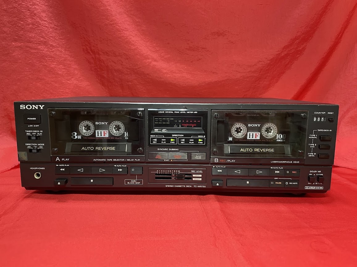 動作OK！！】ダブルカセットデッキ SONY ソニー TC-WE435 - メルカリ
