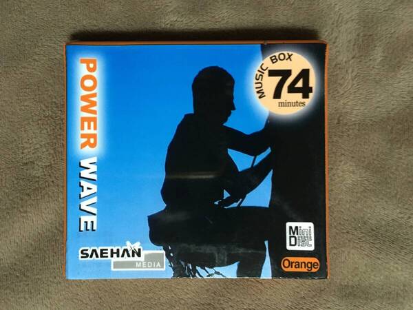 【 送料無料です!!・今となっては希少な未開封品です!】★セハン メディア SAEHAN◇録音用MD ミニディスク 74分◇オレンジ/韓国★