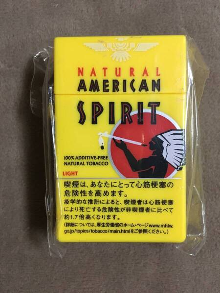【 送料無料!!・希少な未使用品です!】★NATURAL AMERICAN SPIRIT◇携帯灰皿◇約H65×W42×D17ミリ★