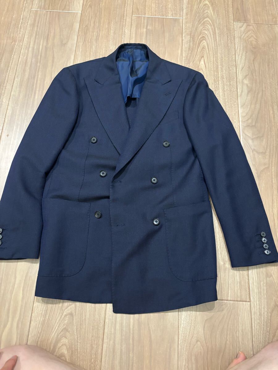 RING JACKET テーラードジャケット白青ストライプ46 リングジャケット 2025年最新】Yahoo!オークション -リングヂャケットの中古品