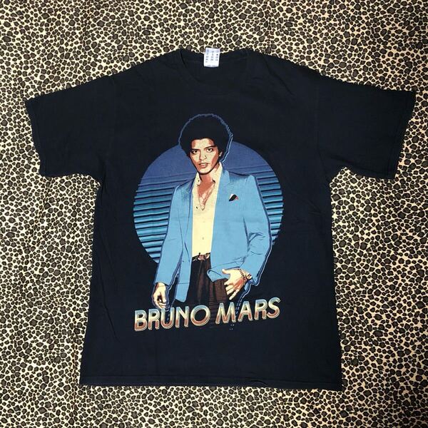 BRUNO MARS 2014 THE MOONSHINEJUNGLE TOUR Tシャツ タイトめMサイズ ブルーノマーズ ツアー