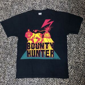 BOUNTYHUNTER ラスタカラー Tシャツ 黒 Mサイズ バウンティーハンター