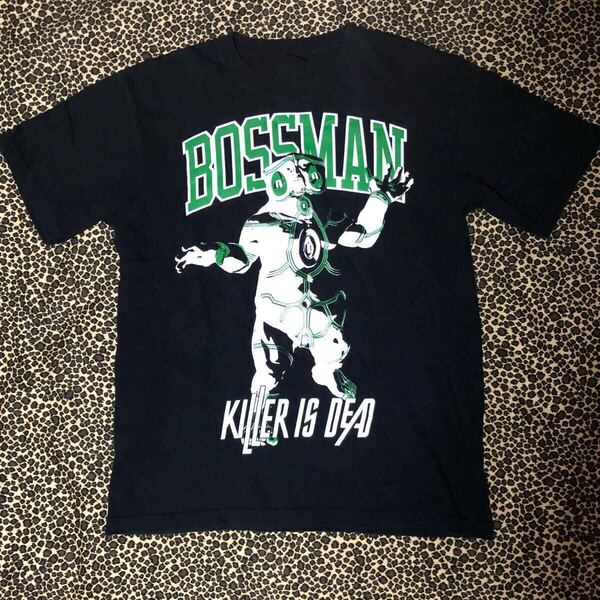 SLIP×KID Mash-up TEE Giant Head KILLER IS DEAD コラボ S&CO BOSSMAN Tシャツ 黒 Lサイズ SILP&CO RIZE THE BONEZ JESSE