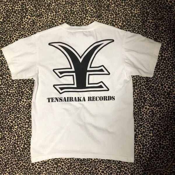 TENSAIBAKA RECORDS Tシャツ 白 Sサイズ TENBAKA THE BONEZ RIZE JESSE