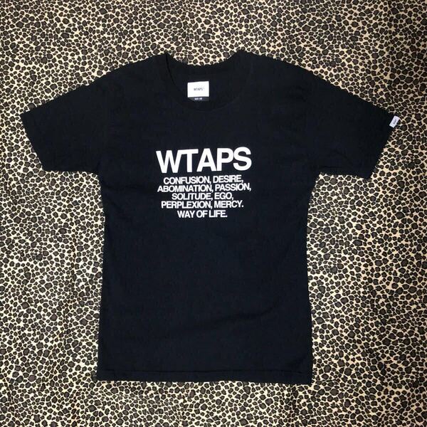 WTAPS 22SS INGREDIENTS TEE BLK ダブルタップス Tシャツ 黒 サイズX00 XS