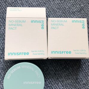 イニスフリー innisfree ノーセバムミネラルパクトパウダー