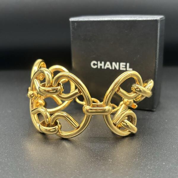 CHANEL シャネル ブレスレット ココマーク ゴールド ヴィンテージ