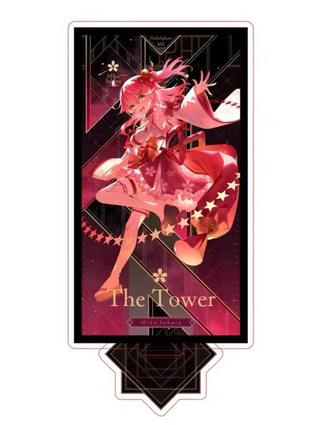 ホロライブ hololive タロットカード風キャラクターアクリルスタンド さくらみこ
