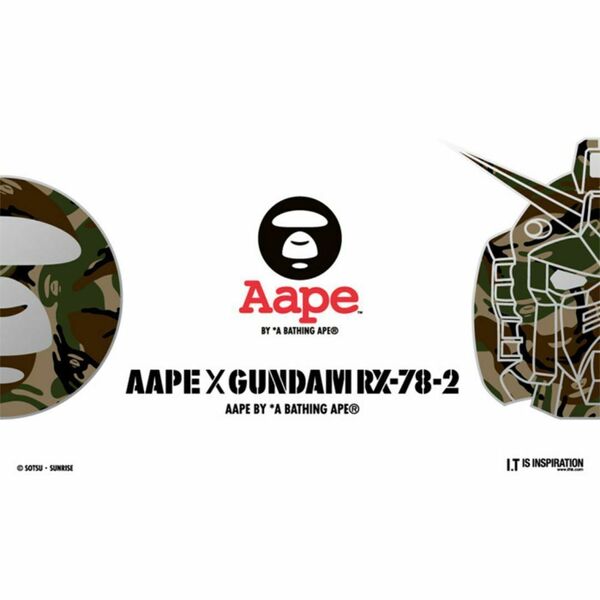 バンダイ 海外限定 MG 1/100 AAPE x RX-78-2 GUNDAM GRN-CAMO Ver 3.0 未開封 正規品 機動戦士 ガンダム 0079