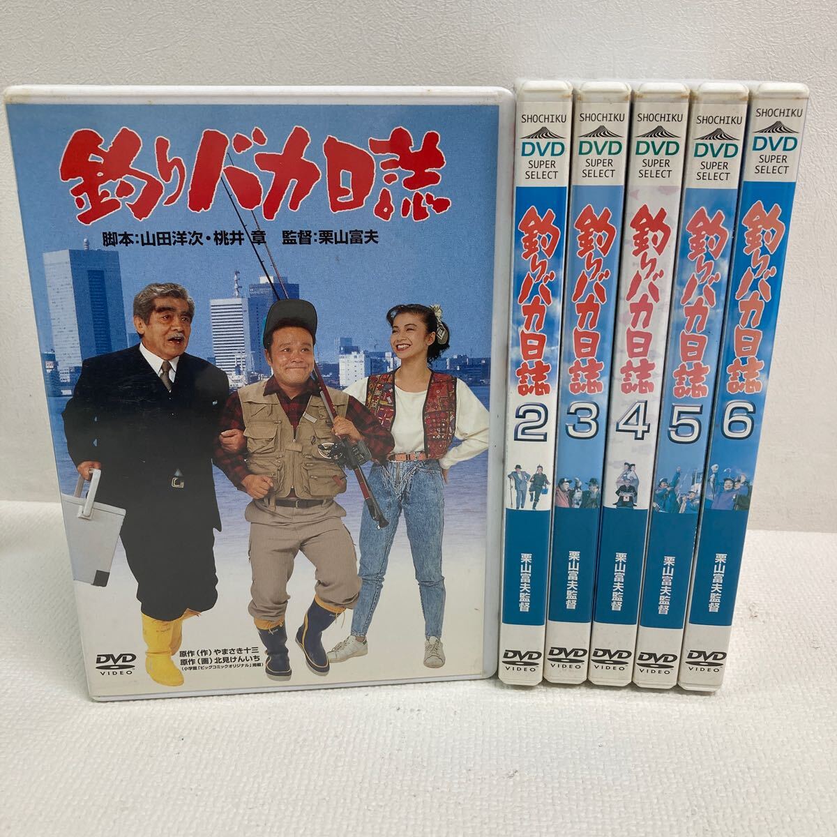 新品ケース交換済み 釣りバカ日誌 DVDシリーズ全22作品