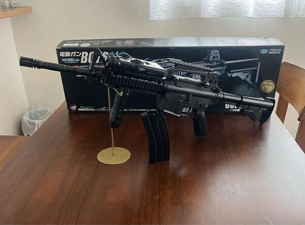 美品 東京マルイ カスタム品 SOPMOD M4 電動ガン ボーイズ BOYZ オリジナル リスバージョン 高耐久 金属ピニオンギア 限定1個のみ