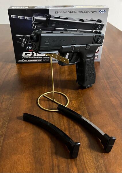 東京マルイ カスタム グロック G18C 電動ブローバック サイレンサーアダプタ マガジン2本 セット 10禁 10歳以上用 限定販売
