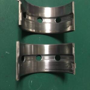 ③中古 CB250T廃番 B(黒)クランク メインメタル ホーク (バブ CB250N CB250T クランクメタル 絶版メタル)メタル傷有③