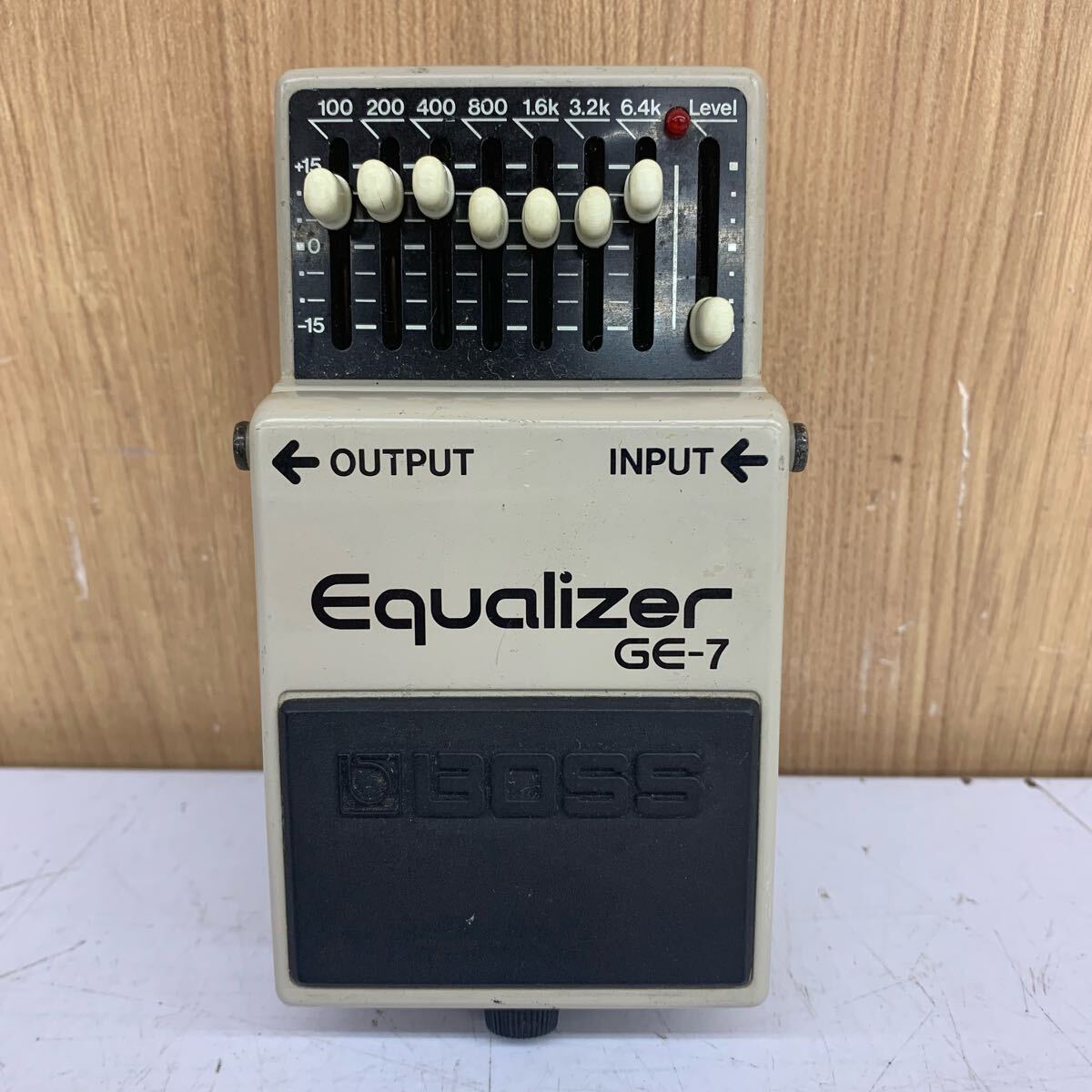 BOSS GE-7 イコライザー エフェクター 日本製 1988年 動作確認済 Yahoo!オークション -「boss ge-7」(イコライザー