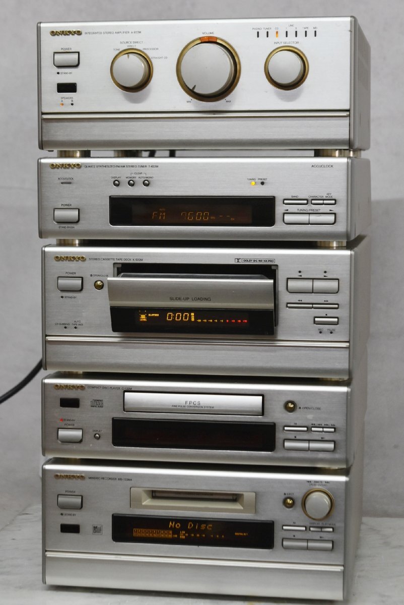 ONKYO MD-122MX T-422M A922Mセット 直接引き取り限定 Yahoo!オークション -「onkyo md-122mx」の落札相場・落札価格
