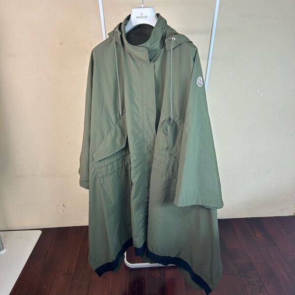 【美品レア】MONCLER モンクレールPISSENLIT ピソニー 1カーキポンチョコート