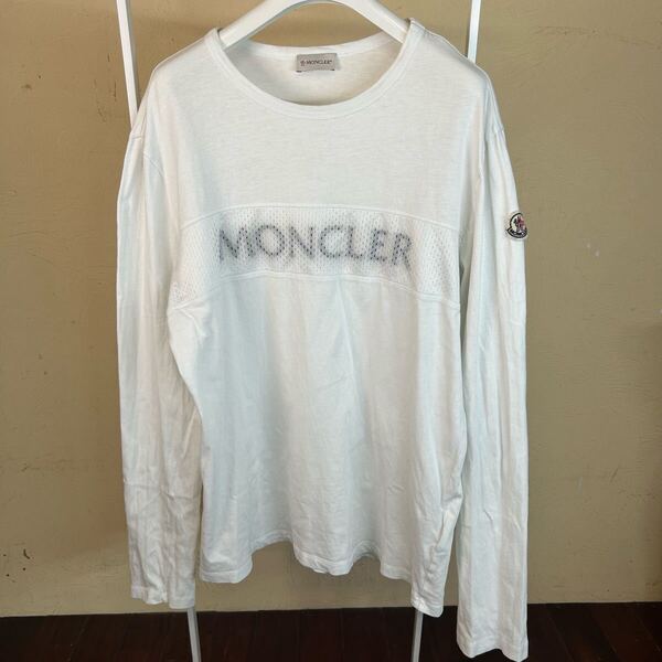 【破格最安値】MONCLERモンクレールロンT白L