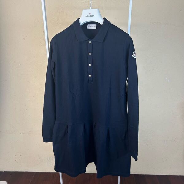 【新作】【大人もOK】MONCLERモンクレールポロドレスネイビー系14A