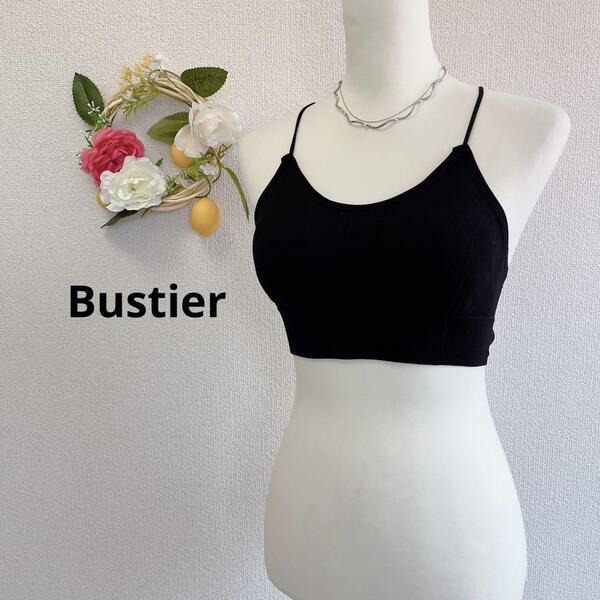 ★新品★ キャミソール スポブラ ブラトップ 背中クロス パッド付き ダンス ピラティス ヨガ トレーニング エクササイズ ブラック 黒 F