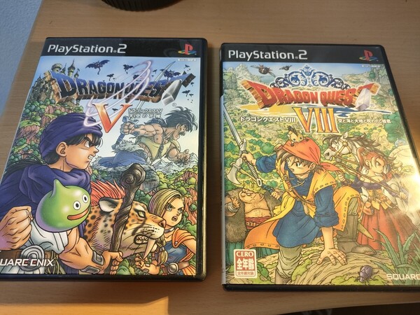 【PS2】 ドラゴンクエストV 天空の花嫁 (DQ VIII プレミアム映像ディスク同梱)+ドラゴンクエスト8 ドラクエ5 ドラクエ8